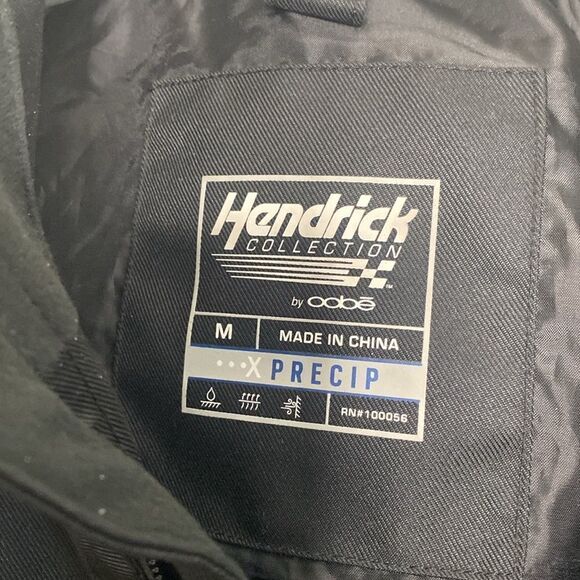 HENDRICK Collection Men’s Fully Lined Black Hooded Jacket Size M - Picture 2 of 11